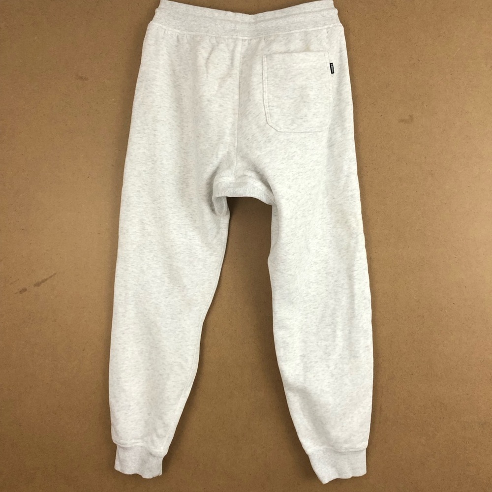 Hurley Men’s Midweight Gray Fleece Joggers - Picture 3 of 13